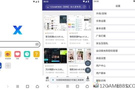 X浏览器v5.5.0谷歌版（极简体积小强大浏览器）